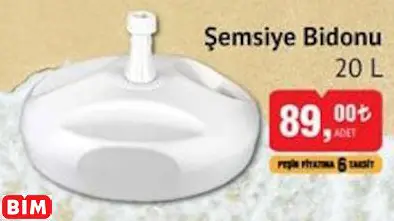 ŞEMSİYE BİDONU ŞEMSİYE BİDONU